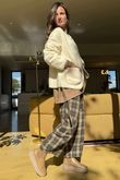 Highland Sherpa Jacket Ecru /7 =